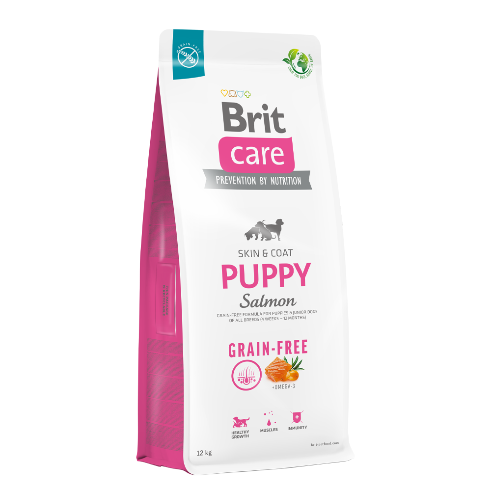 BRIT CARE GRAIN-FREE PUPPY SALMON & POTATO 12 KG
