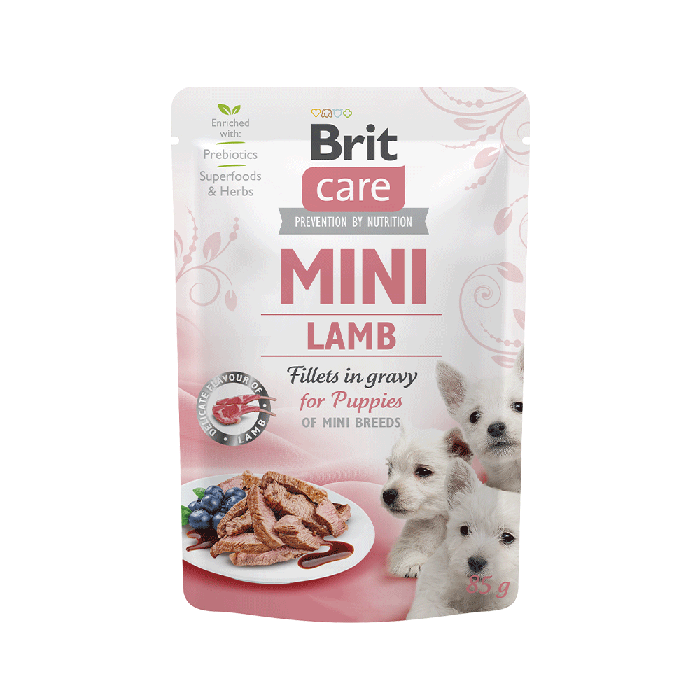 BRIT CARE MINI PUPPY LAMB FILLETS