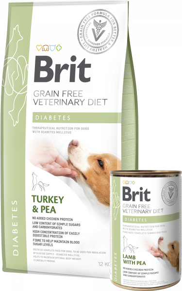 BRIT GF VET DIETS CAN DOG DIABETES 400 G