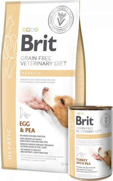 BRIT GF VET DIETS DOG CAN HEPATIC 400 GR