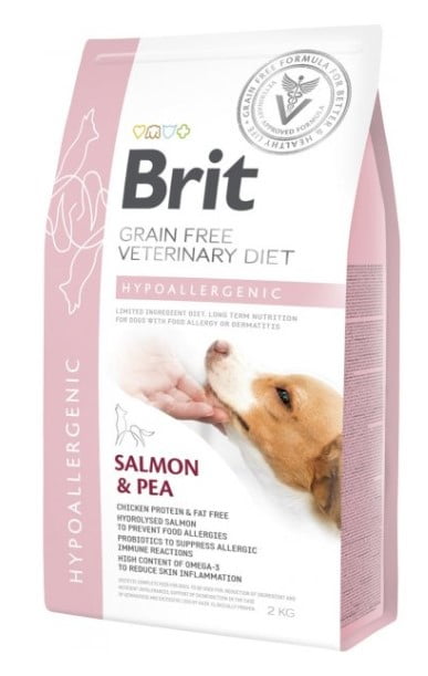 BRIT GF VET DIETS DOG HYPOALLERGENIC 2 KG