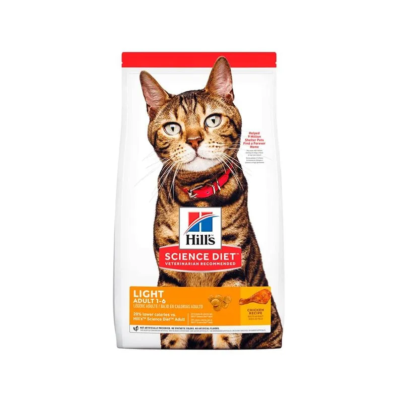 HILLS FELINE ADULT LIGHT 3.2 KG