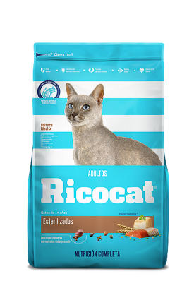 RICOCAT ADULTOS ESTERILIZADOS x 1 Kg