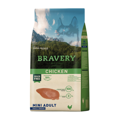 BRAVERY CHICKEN MINI ADULTO SMALL BREEDS 2 KG