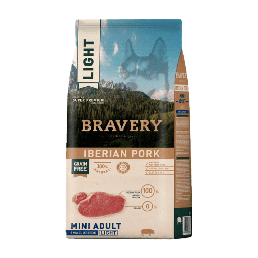 BRAVERY IBERIAN PORK MINI ADULT SMALL BREEDS 2 KG