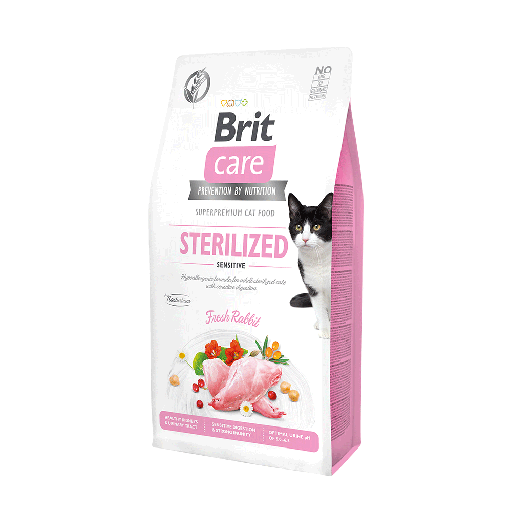 BRIT CARE CAT GRAIN-FREE STERILIZED SENSITIVE 2KG