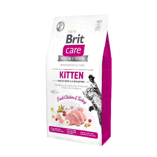 BRIT CARE CAT KITTEN HEALTHY GROWTH & DEVELOPMENT 2 KG