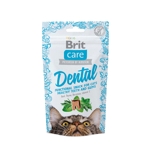 BRIT CARE CAT SNACK DENTAL 50 GR