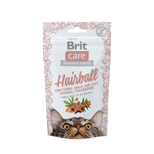BRIT CARE CAT SNACK HAIRBALL 50 GR