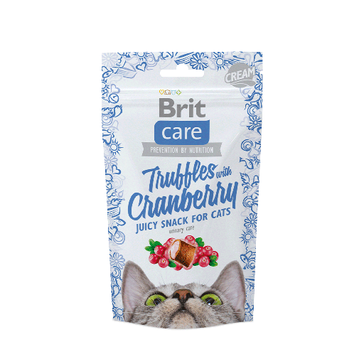 BRIT CARE CAT SNACK TRUFFLES CRANBERRY 50 GR