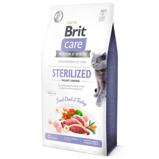 BRIT CARE CAT STERILIZED WEIGHT CONTROL 2 KG