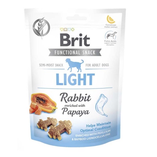 BRIT CARE FUNCTIONAL DOG SNACK LIGHT RABBIT 150 GR