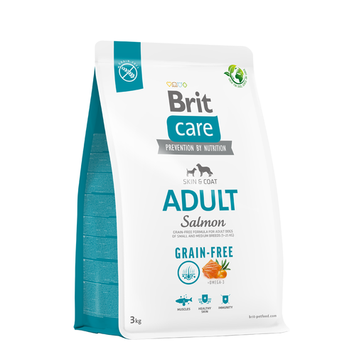 BRIT CARE GRAIN-FREE ADULT SALMON & POTATO 3 KG