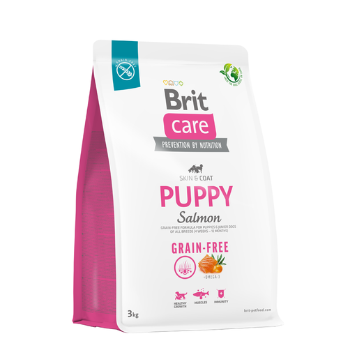 BRIT CARE GRAIN-FREE PUPPY SALMON & POTATO 3 KG
