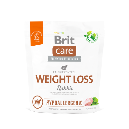 BRIT CARE WEIGHT LOSS RABBIT & RICE 1 KG