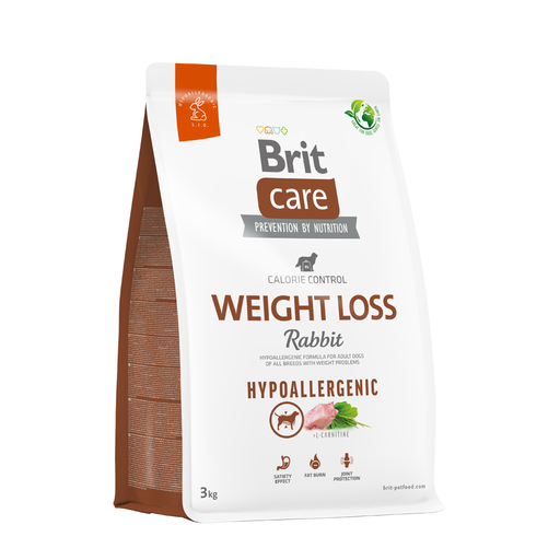 BRIT CARE WEIGHT LOSS RABBIT & RICE 3 KG