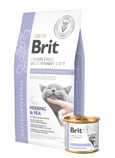 BRIT GF VET DIETS CAT GASTROINTESTINAL 400 G