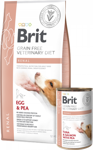 BRIT GF VET DIETS DOG CAN RENAL 400 G