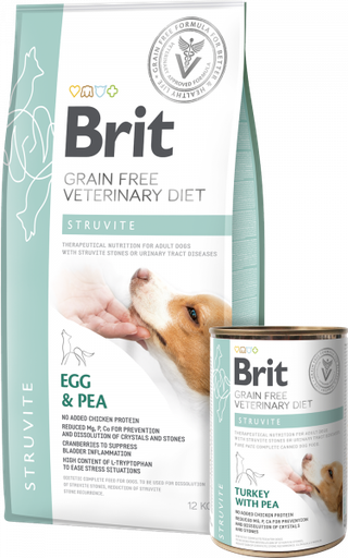BRIT GF VET DIETS DOG CAN STRUVITE 400 G