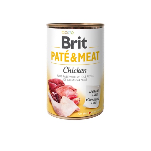 BRIT PATE & MEAT CHICKEN 400 G