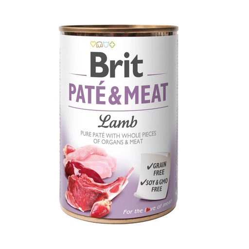 BRIT PATE & MEAT LAMB 400 G