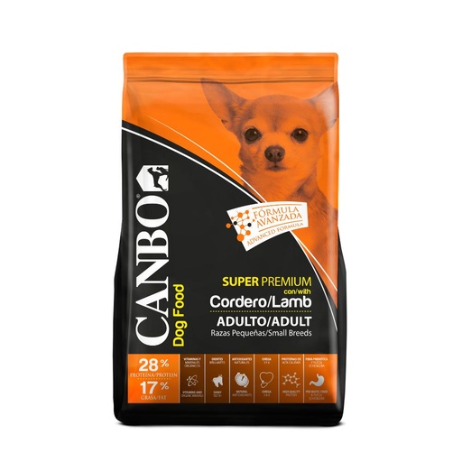 CANBO ADULTO CORDERO RAZA PEQUEÑA 3KG
