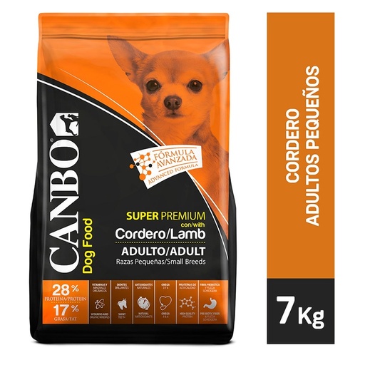 CANBO ADULTO CORDERO RAZA PEQUEÑA 7 KG