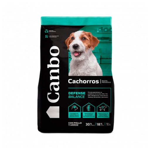 CANBO DOG CON POLLO ARROZ RZ PQ CACH 1KG