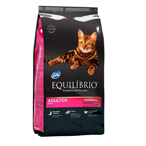 EQUILIBRIO ADULT CATS HAIRBALL 1.5 KG