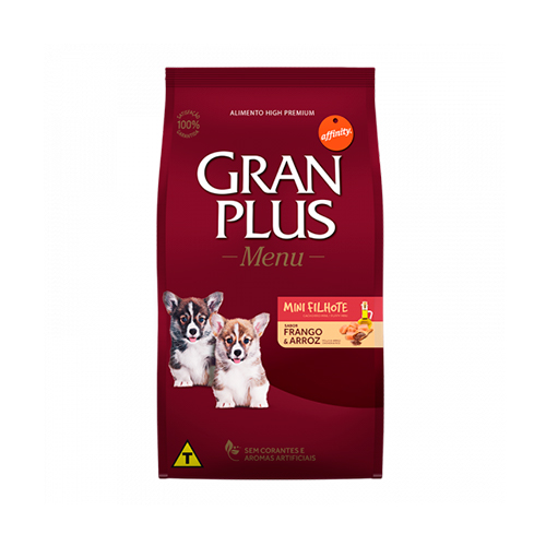 GRAN PLUS PERRO CACHORRO MINI POLLO & ARROZ X 1 KG