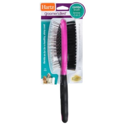 HARTZ DOG DELUXE COMBO BRUSH - Cepillo doble para perros