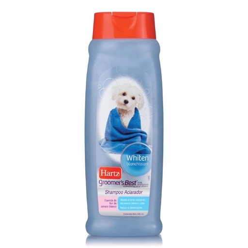 HARTZ GROOMERS BEST WHITENER SHAMPOO 532 ML