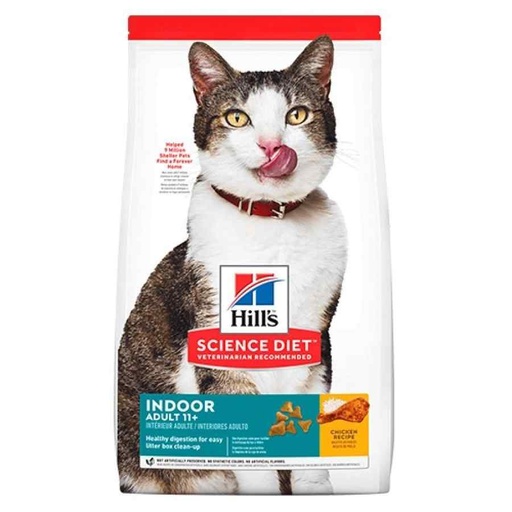 HILLS FELINE INDOOR ADULT 11+ 3.5 LB (1.58 KG)