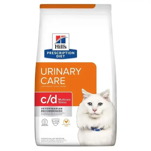 HILLS PD FELINE C/D MULTICARE STRESS 4 LB (1.8 KG)