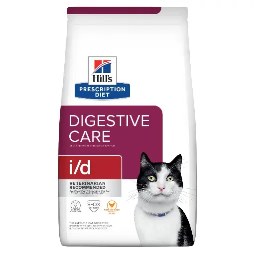 HILLS PD FELINE I/D DRY 4LB (1.8KG)