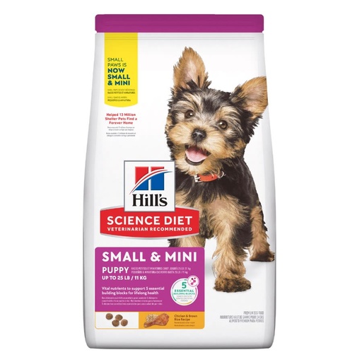 HILLS PUPPY SMALL & MINI 4.5 LB (2KG)