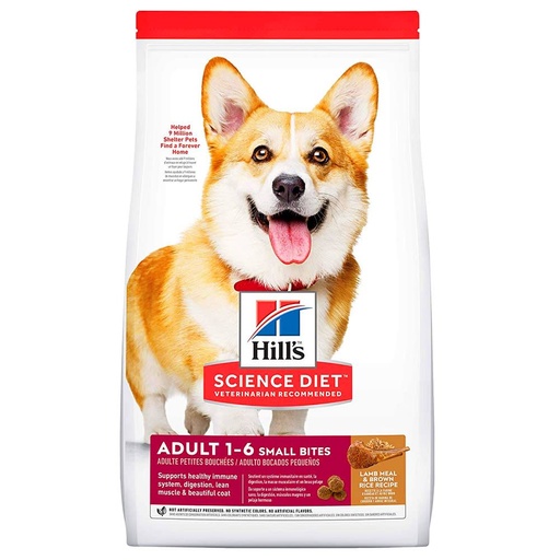HILLS SD ADULT SMALL BITES CORDERO 4.5 LB (2 KG)