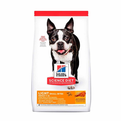 HILLS SD CANINE ADULT LIGHT SMALL BITES 5 LB (2.26 KG)