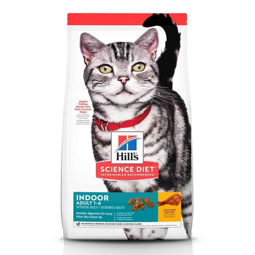 HILLS FELINE INDOOR ADULT+ 3.5 LB (1.58 KG)