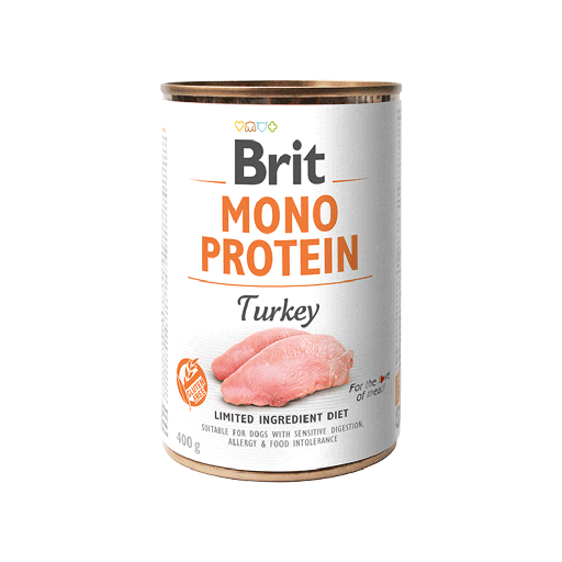 BRIT MONOPROTEIN TURKEY & SWEET POTATO 400 GR 